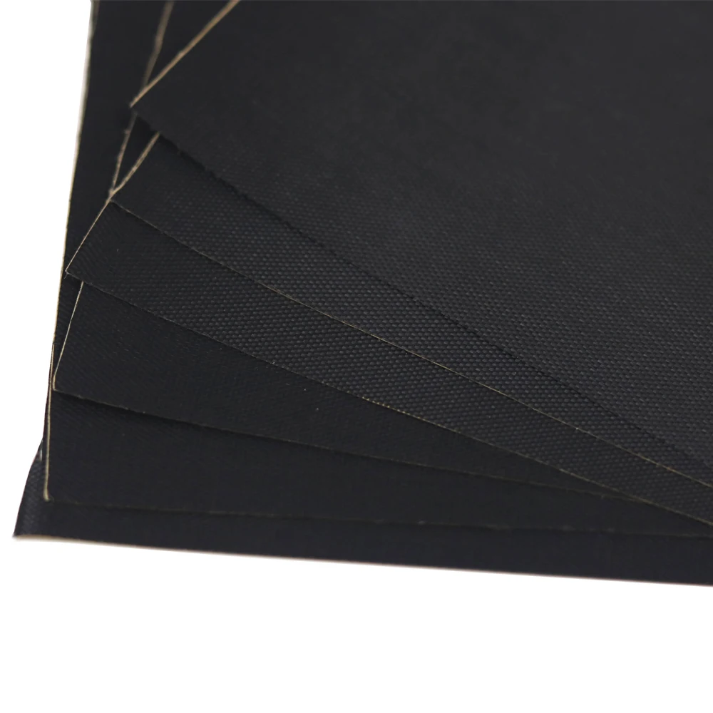 6 шт. черный самоклеющиеся ткань патч водонепроницаемый нейлон Стикеры на ткани