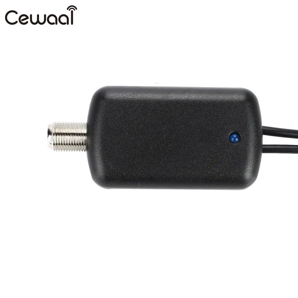 Антенный усилитель F порт/ТВ порт 50 милей Диапазон ТВ сигнала Full HD DVB T антенный для