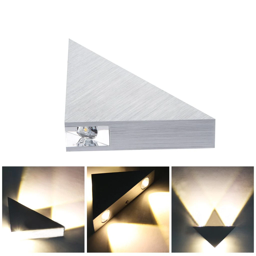 3W Modern Warm White LED Wall Lighting wall lamp aluminum lights Corridor stair | Лампы и освещение