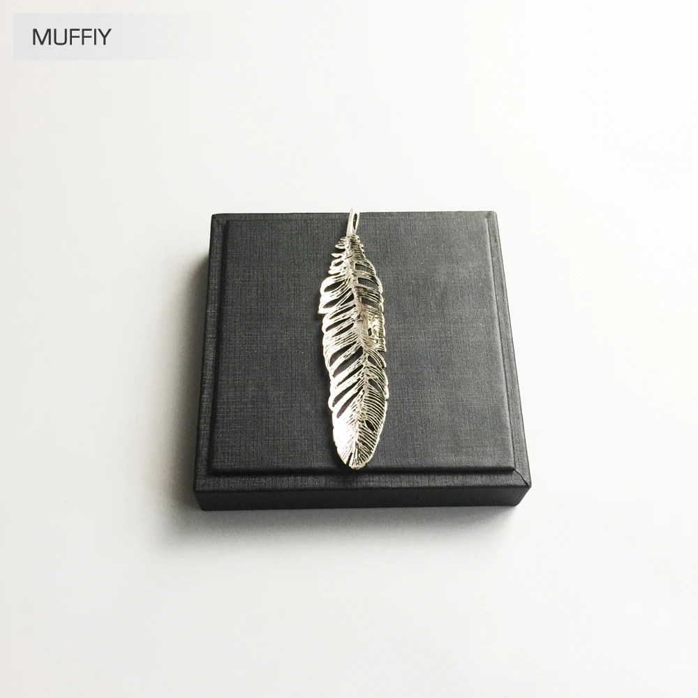 Кулон в виде пера модное ювелирное изделие европейском стиле Rebel для мужчин и