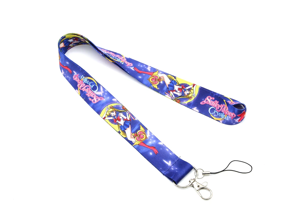 Pretty Guardian Sailor Moon Lanyard ID Badge Holder Key Neck Strap 1Pcs | Украшения и аксессуары