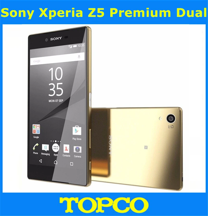 Sony Xperia Z5 Premium Dual E6883 Оригинальный разблокированный GSM 3G и 4G Android мобильный телефон