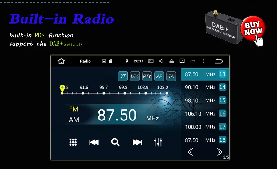 Ips Android 8 0 для Renault Clio 2017 2018 4 Гб ОЗУ ядерный автомобильный dvd плеер Wifi BT RDS радио gps