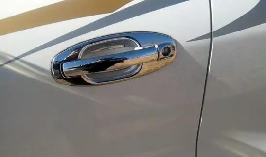 Хромированная крышка из АБС-пластика выше звезды 4 шт. защитная для дверных ручек