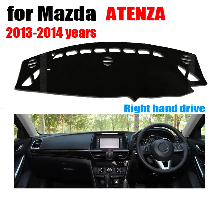 Коврик для приборной панели автомобиля коврик Mazda 6 3th ATENZA 2013-2014 правый |