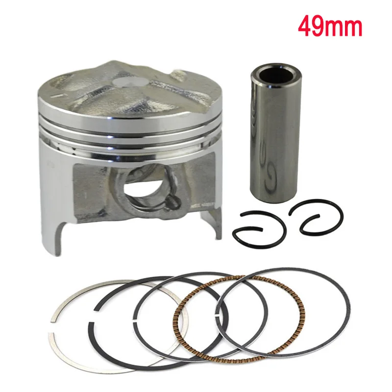1 Set 49mm Для SUZUKI GSX250R GJ72A GJ73A GJ74A GSF250 BANDIT 250 через 913 части двигателя мотоцикла размер 49 49,25 49,5 мм комплект поршней и колец - Цвет: 1 Set 49mm