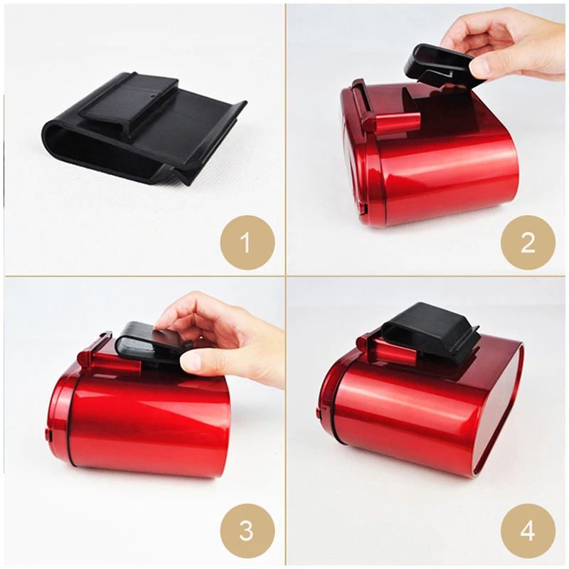 Автомобильный мусорный бак мини авто автомобиль мусорная пыль с двойной крышкой