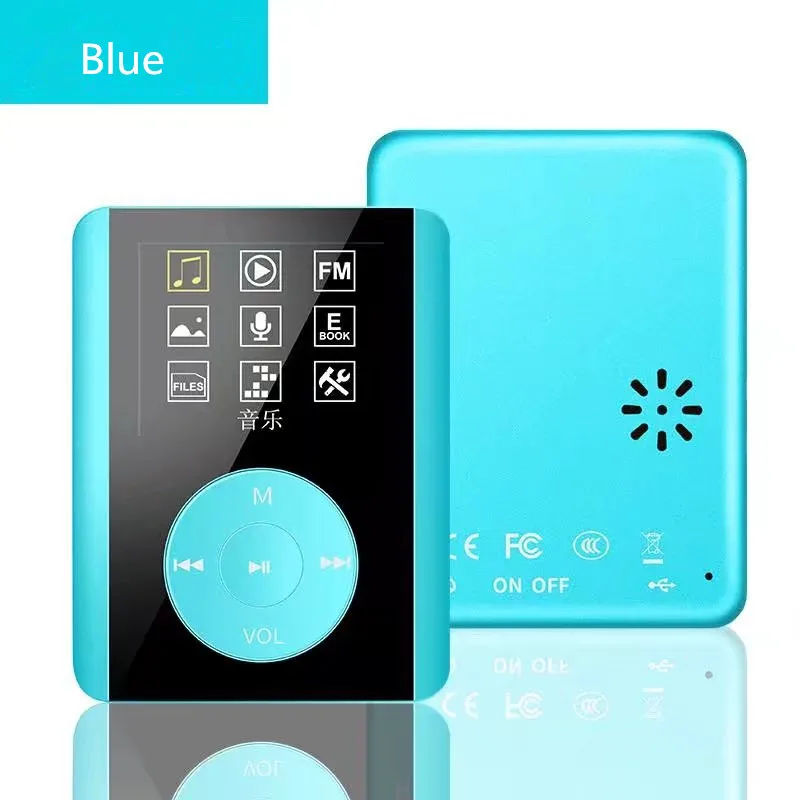 8 ГБ мини HIFI Спортивный MP3 музыкальный плеер Scrub материал JS 12 Электронная книга FM