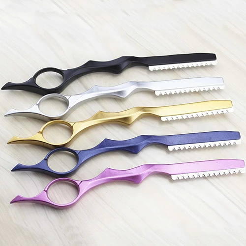 Филировочные ножницы Парикмахерская бритва растушевка стрижка Укладка волос