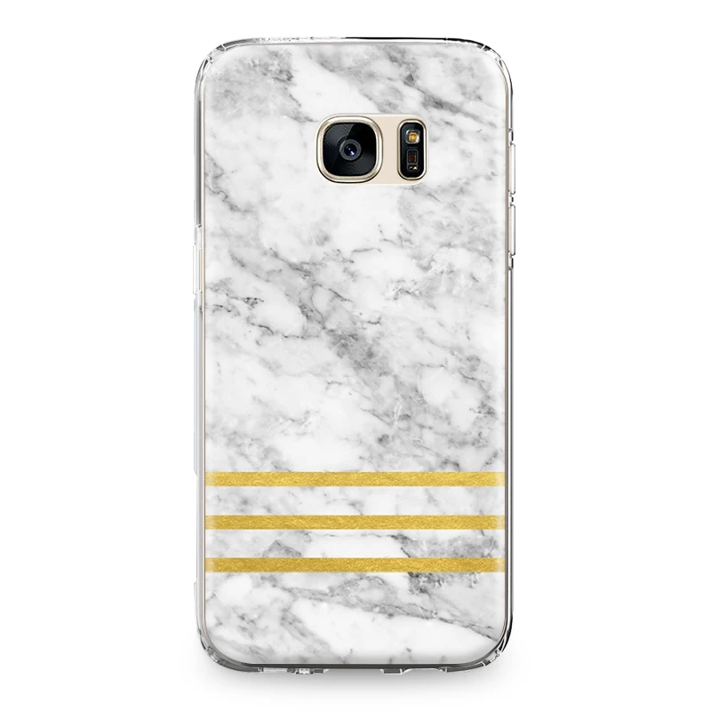 Для samsung Galaxy S5 S6 S7 Edge S8 S9 S10 Plus S10e Note 4 5 8 9 мягкий чехол разноцветный мраморный кожаный силиконовый чехол