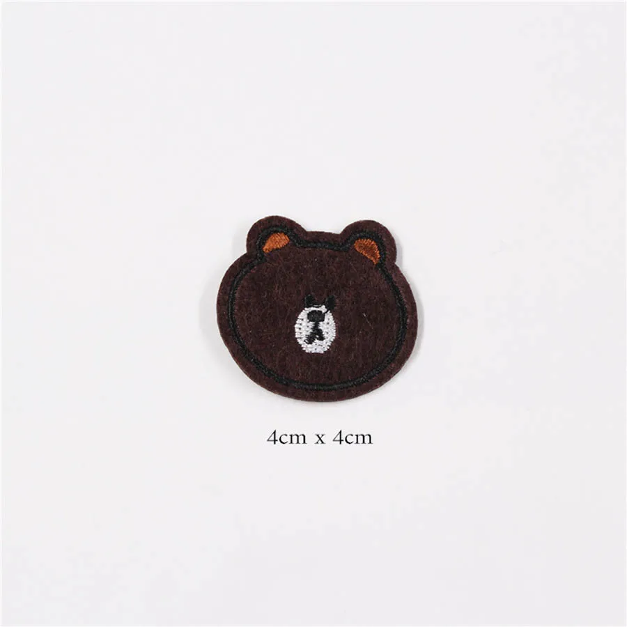 

Cute Small Cartoon Patches Cap Shoe Iron On Embroidered Appliques DIY Apparel Accessories Patch For Clothing Fabric Badges BU165