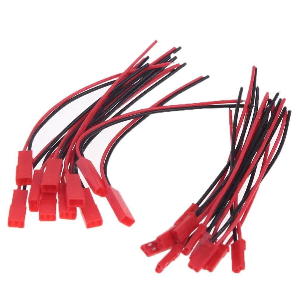 20 пара/лот 100 мм 150 200 JST Штекерный разъем для аккумулятора RC Lipo | Игрушки и хобби
