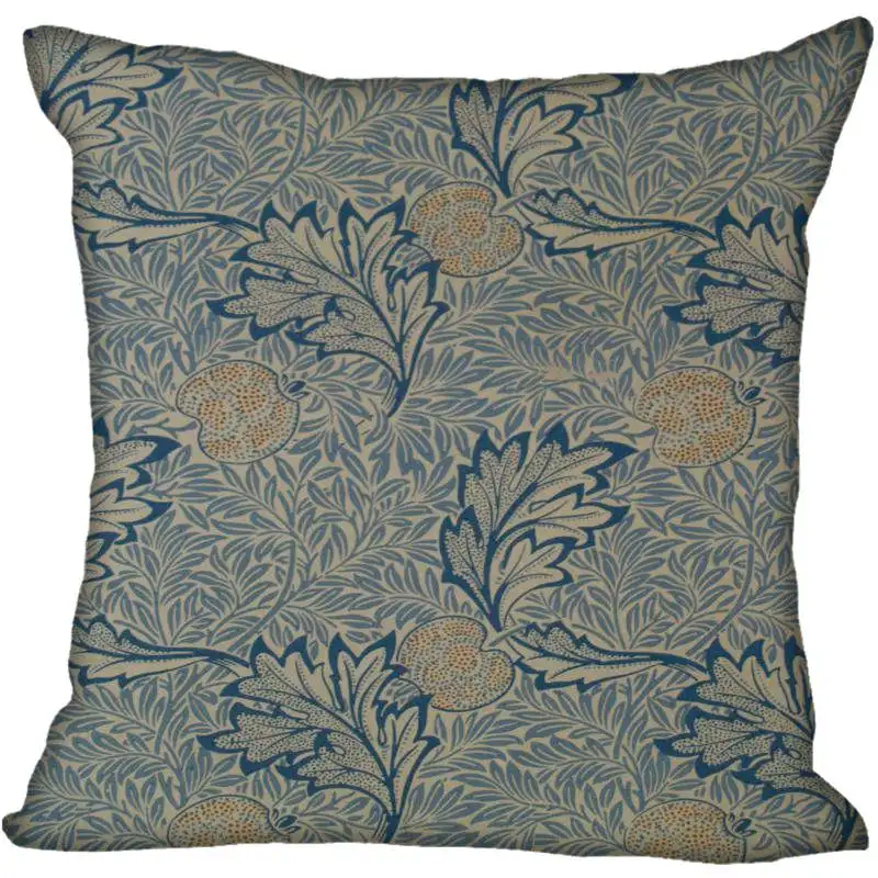 11 Hot Custom William Morris Square Pillowcase Custom Zippered Bedroom Home Pillow Cover Case 35X35cm,40x40cm - Цвет: 11