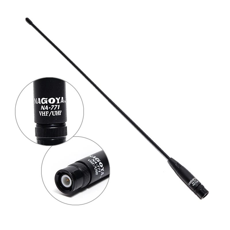 Nagoya NA 771 BNC Двухдиапазонная VHF/UHF 144/430MHz Антенна NA771 для Baofeng TYT Wonxun Walkie Talkie радио