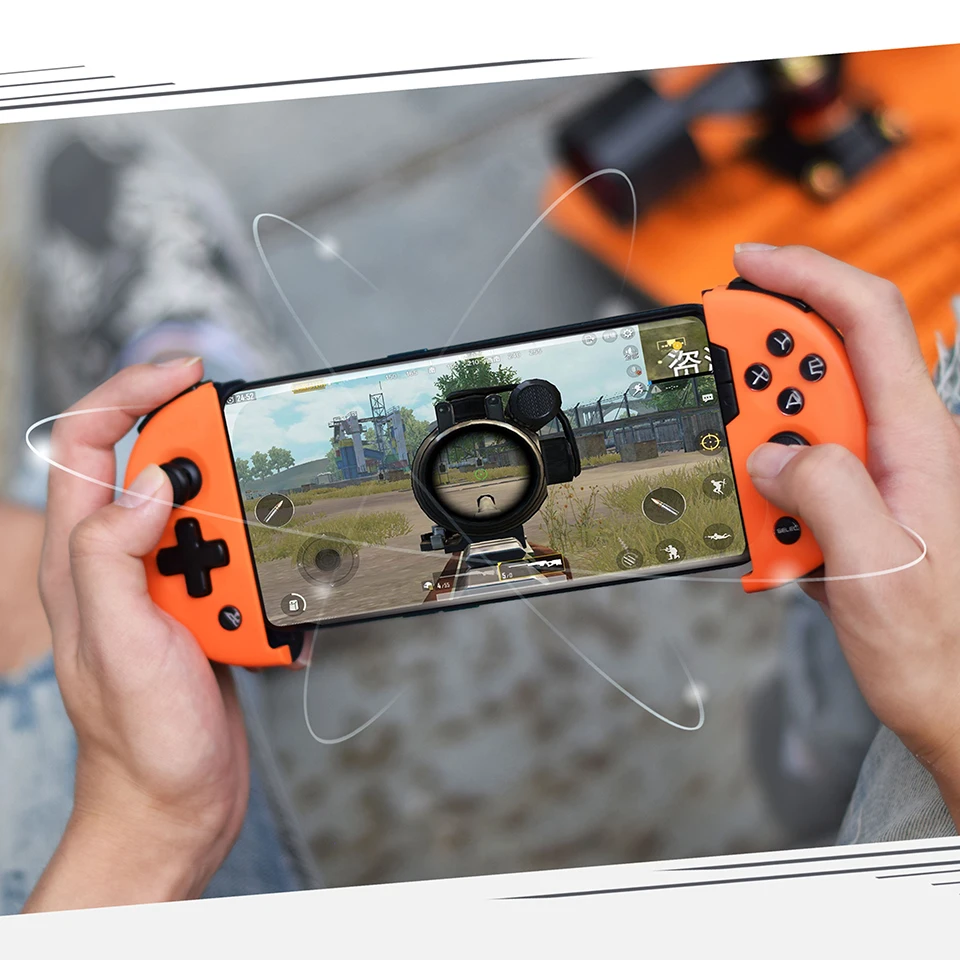 Flydigi pubg контроллер мобильная игра wee 2T датчик движения геймпад IOS/android Телескопический Bluetooth контроллер геймпад