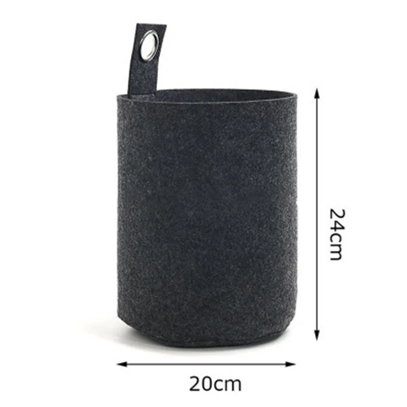 Корзина для хранения в ванную комнату Прачечная настольная войлочная корзина