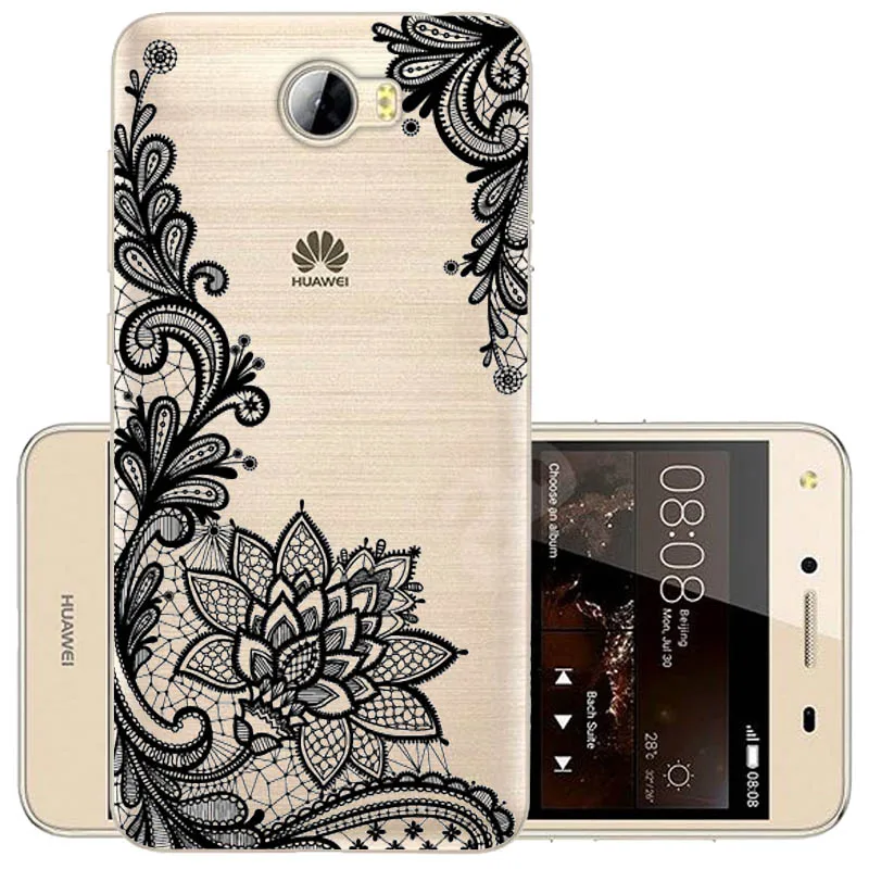 Чехол для Huawei Y5 II Мягкий силиконовый чехол из ТПУ с рисунком 2 защитный | Мобильные