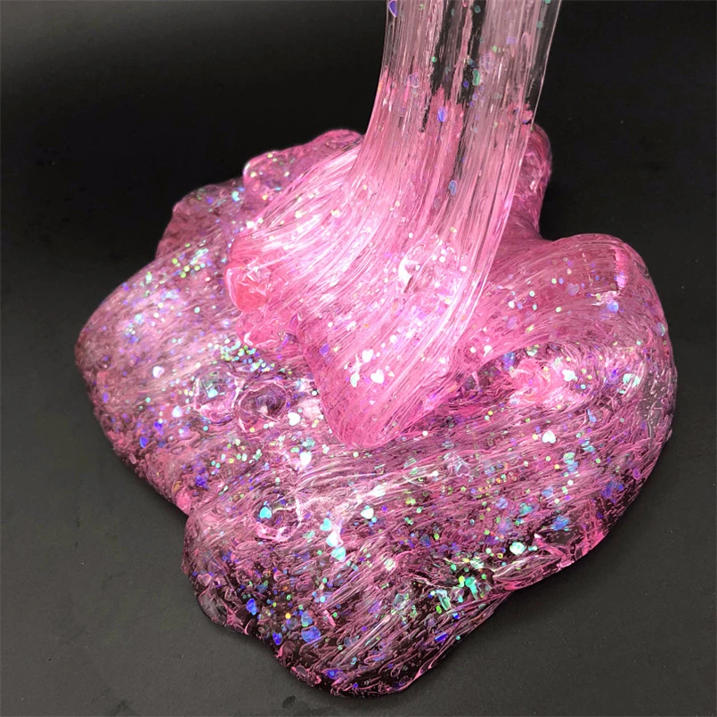 60 мл красочная мягкая прозрачная слизь для мороженого пушистая