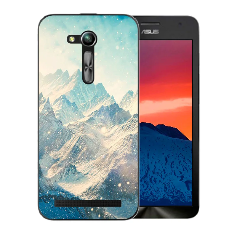 Чехлы для телефонов Asus ZB450KL матовый Ландшафтный узор Zenfone GO 2nd Gen ZB452KG ASUS_X014D 4 5 дюйма