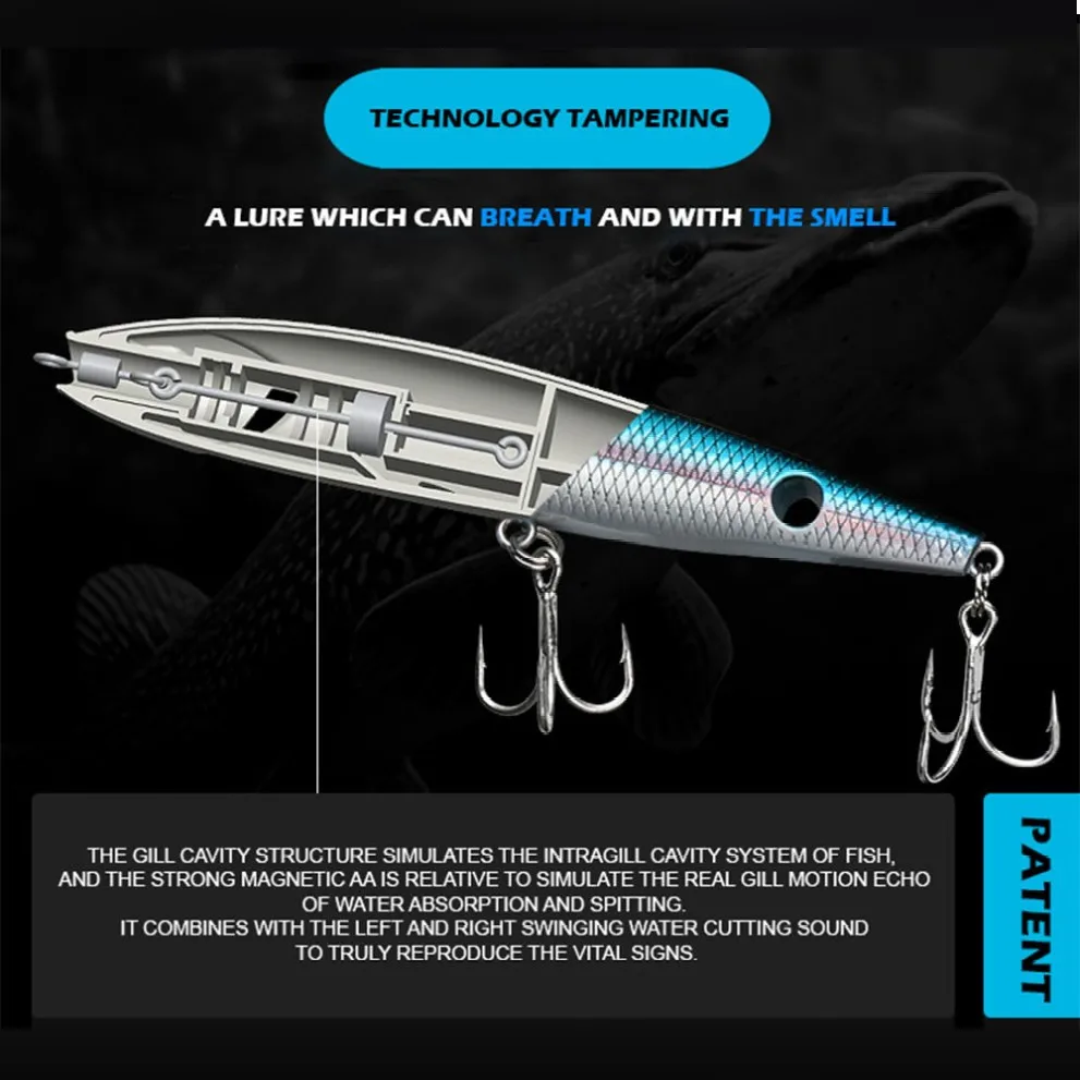 Hunthouse запатентованный продукт приманка для рыбалки карандаш 95 мм 12 5 г ловли басов