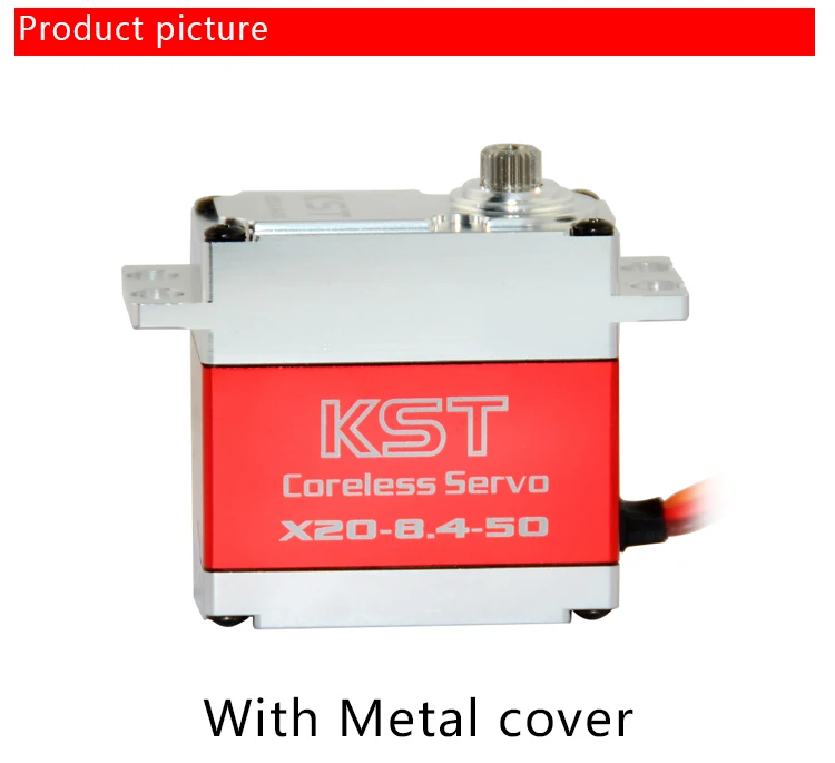 Цифровой сервопривод без сердечника с высоким крутящим моментом, модель KST X20-8.4-50 45 кг