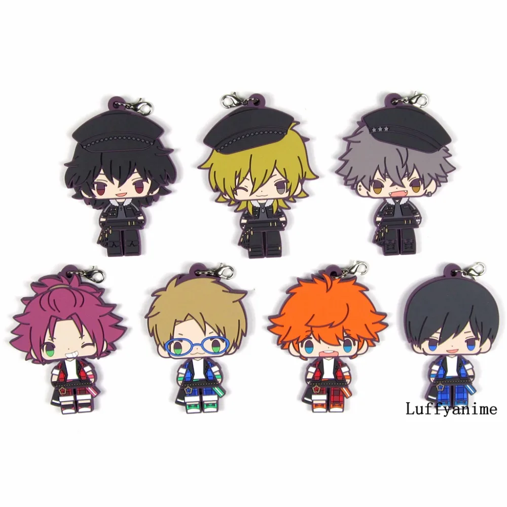 

Ensemble Stars ES Mascot Rubber Pendant Isara Mao Oogami Koga Sakuma Rei hakaze kaoru Akehoshi Subaru Anime phone Strap Keychain