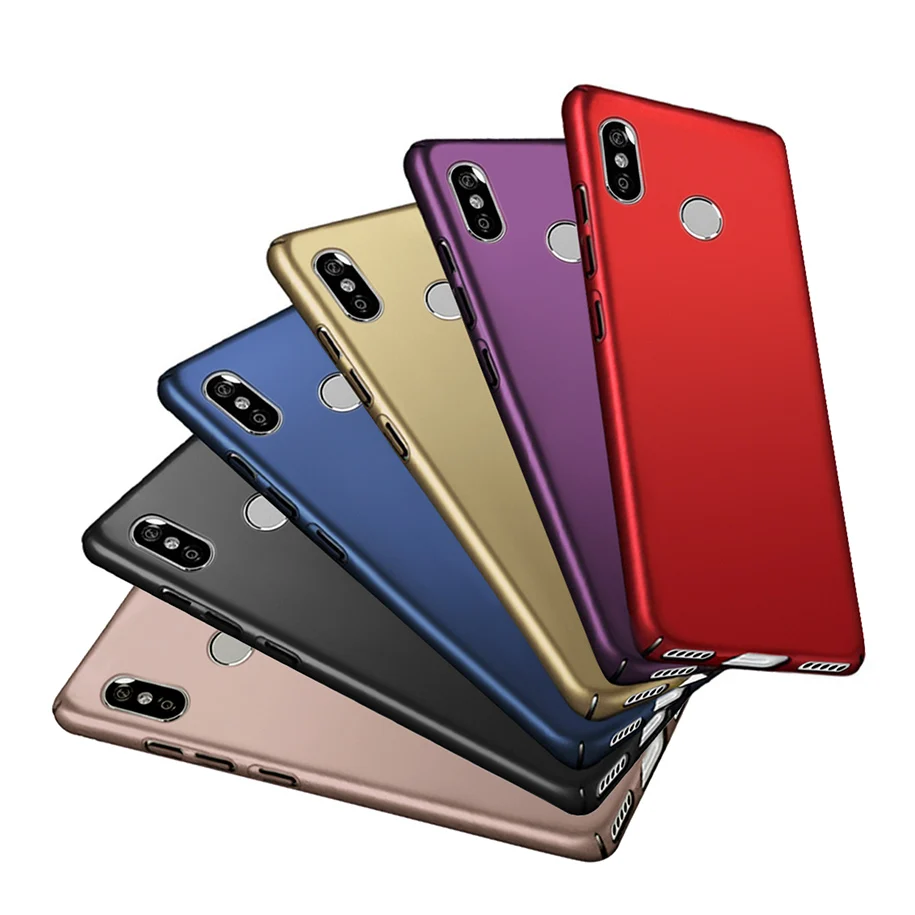 Роскошный Жесткий Тонкий чехол из поликарбоната с полным покрытием для Xiaomi Mi A2 Lite