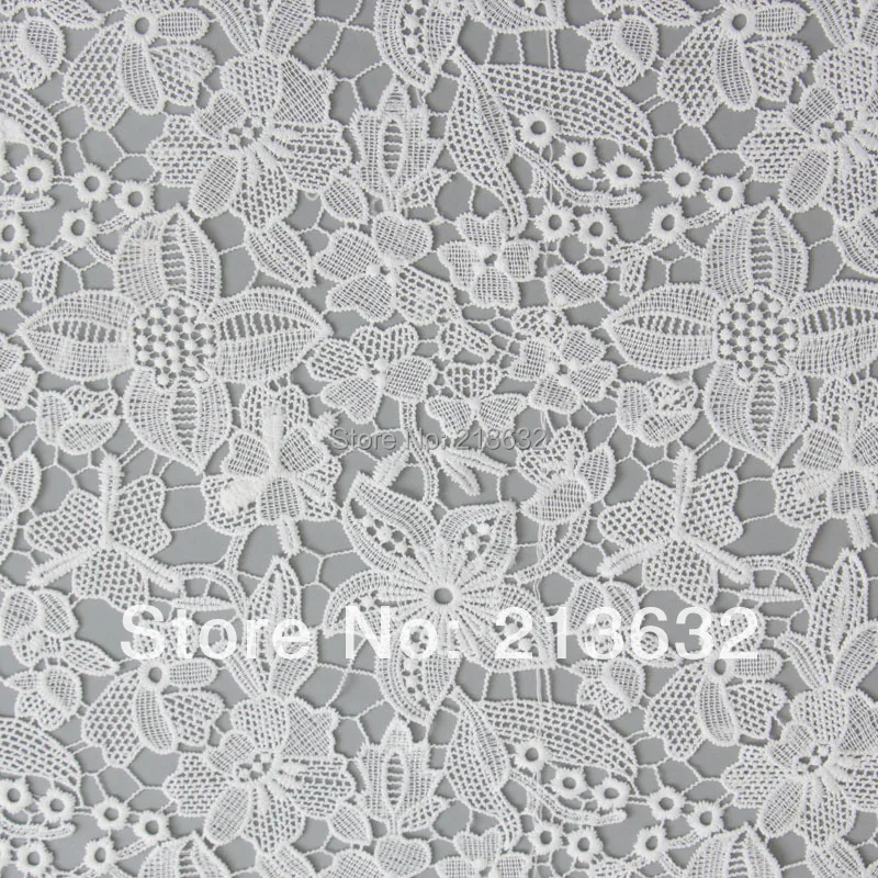 

POs33 -18 hollow out embroidered cloth wholesale textiles Computerized embroidery processing fine spot apparel fabrics organza