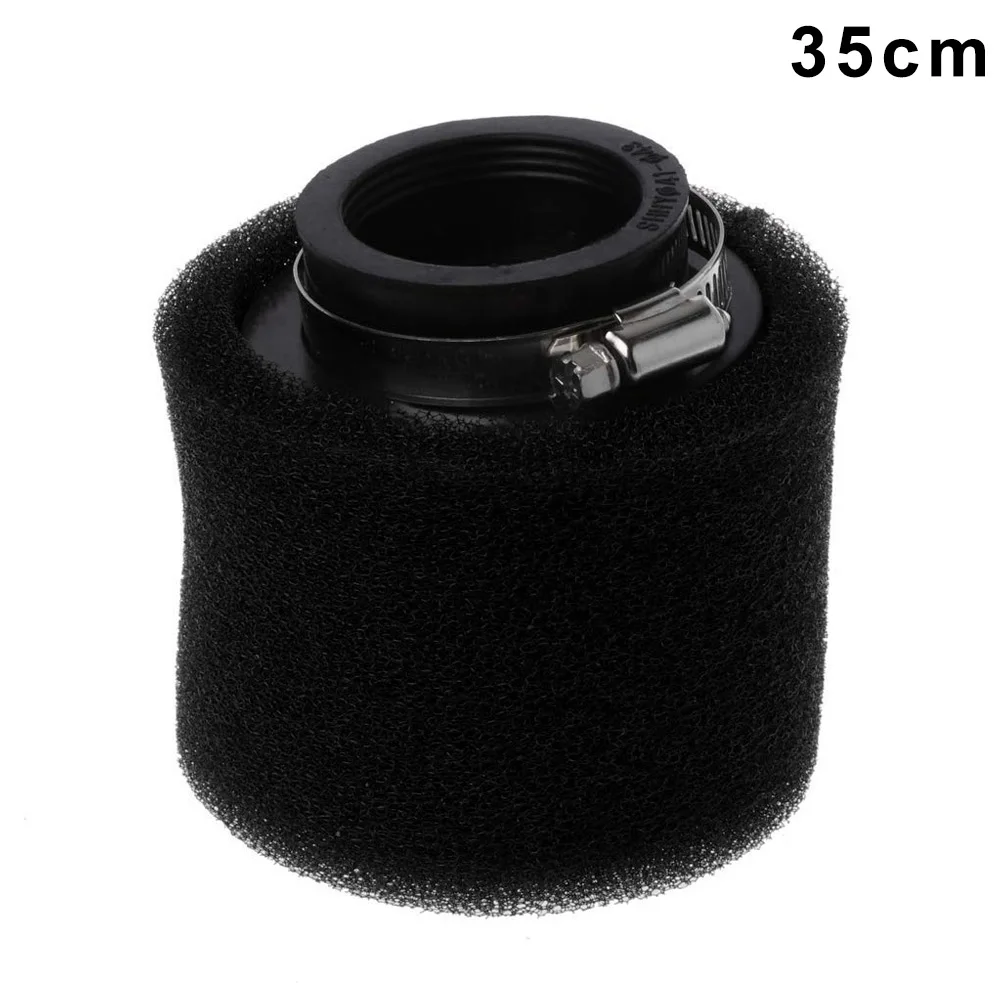 Горячий 1 шт мотоцикл двойной губки воздушный фильтр очиститель Прямой шеи 35 38 42 45