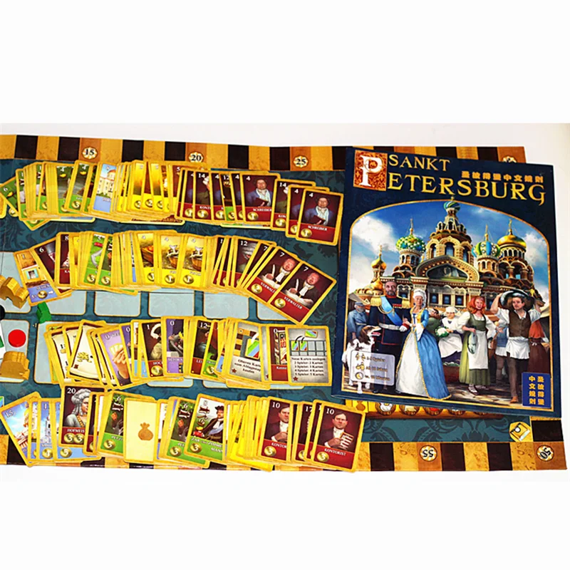 СПБ + Расширенная настольная игра 2-5 игроков чтобы играть Семья/Вечеринка/Друзья