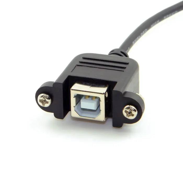 Zihan USB 2 0 B Тип папа к женскому принтеру сканер жесткий диск удлинитель Кабель с