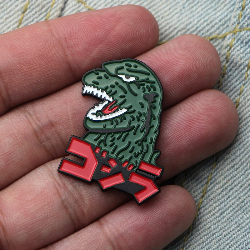 

DMLSKY 20pcs/lot Cool Art Enamel Pins and Brooches Lapel Pin Backpack Bags Badge Clothing Decoration Gifts M3374