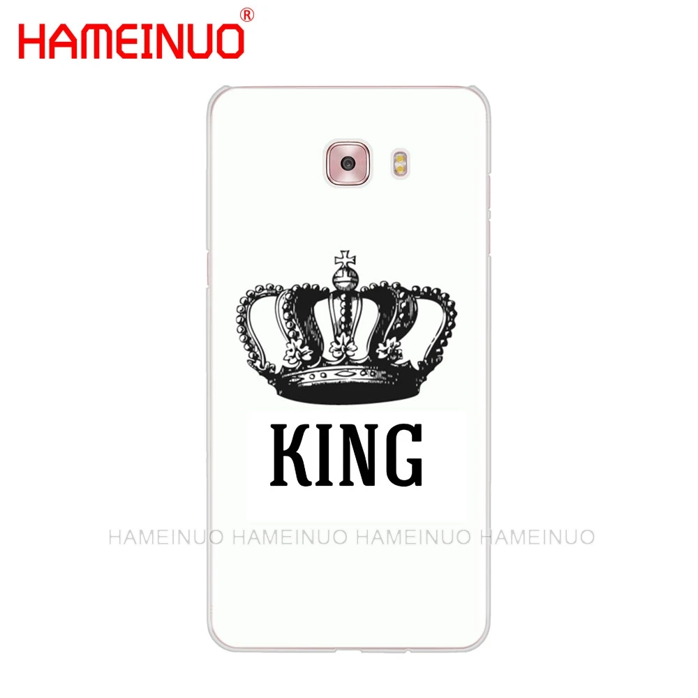 HAMEINUO Король Королева пара чехол для телефона Samsung Galaxy C5 C7 C8 C9 C10 J2 PRO 2018 | Мобильные