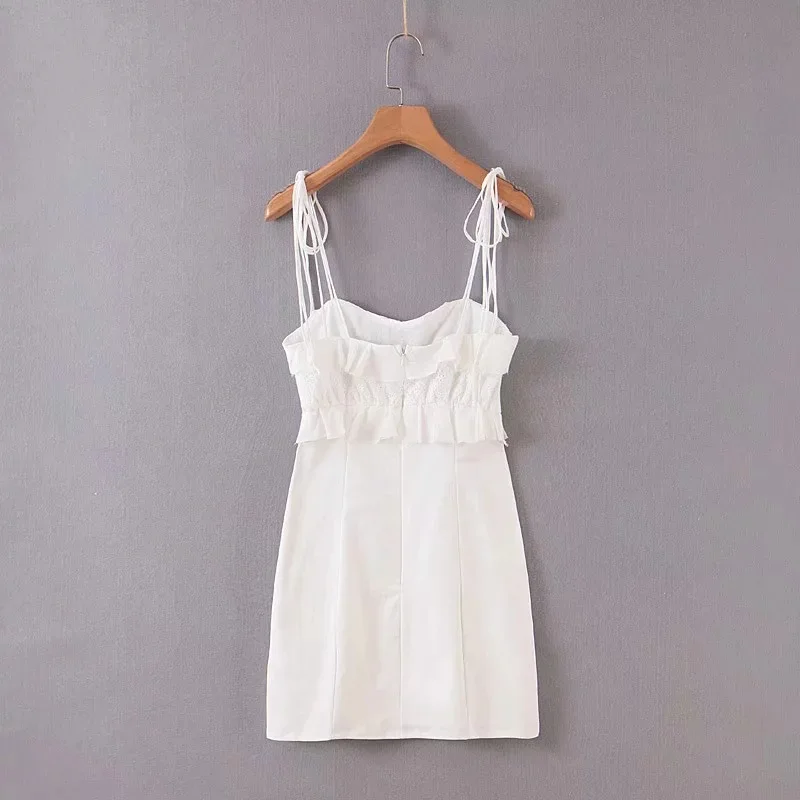 

Summer Dress 2019 Women Dress Women Vestidos De Verano Robe Femme Fashion Lace Stitching Dress