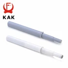 Магнитный ограничитель двери KAK, для кухонного шкафа, мягкий тихий Буфер Заслонки с нажимом для открытия, мебельная фурнитура