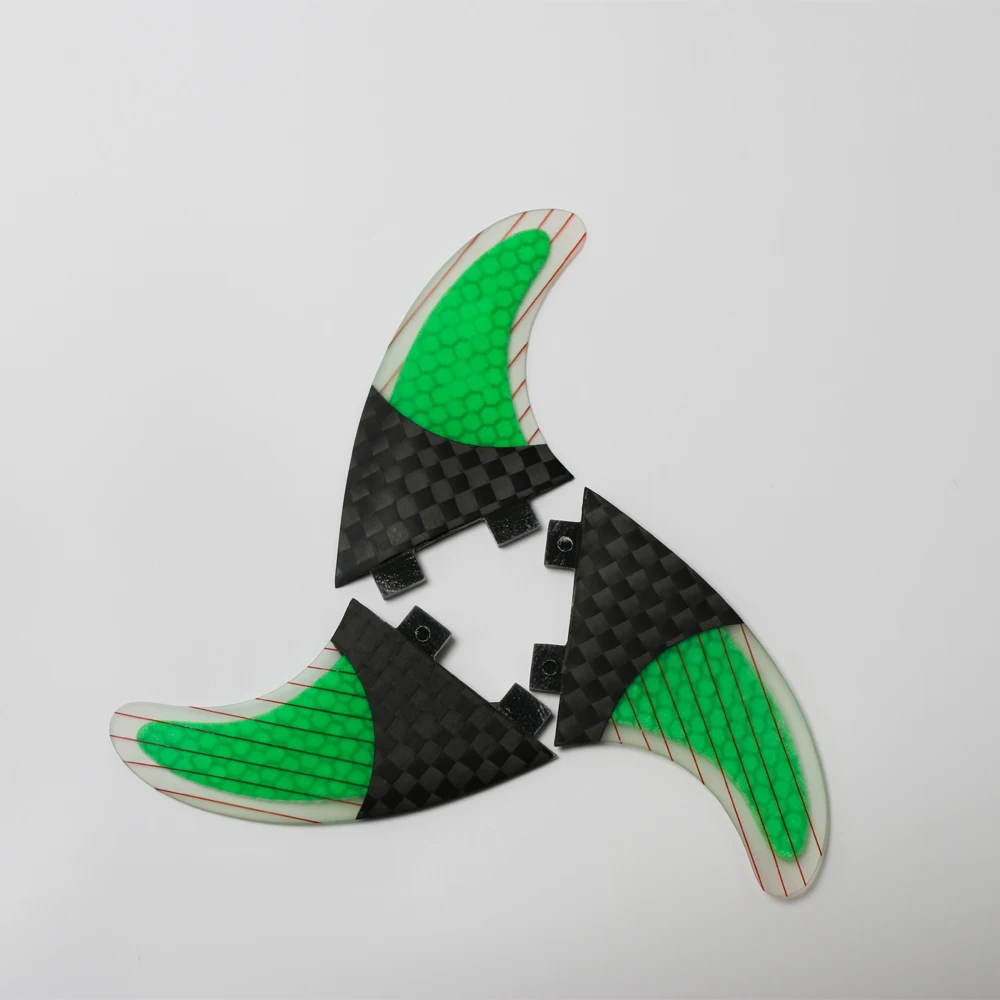 Новый продукт прямо carbonfiber квадратный половина углерода серфинга плавники thruster