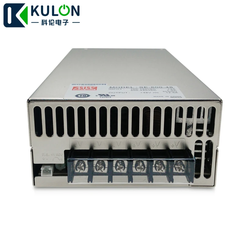 Оригинал Mean well SE-600 AC /DC 48V 36V 27V 24V 12V 5V драйвер источника питания трансформатор