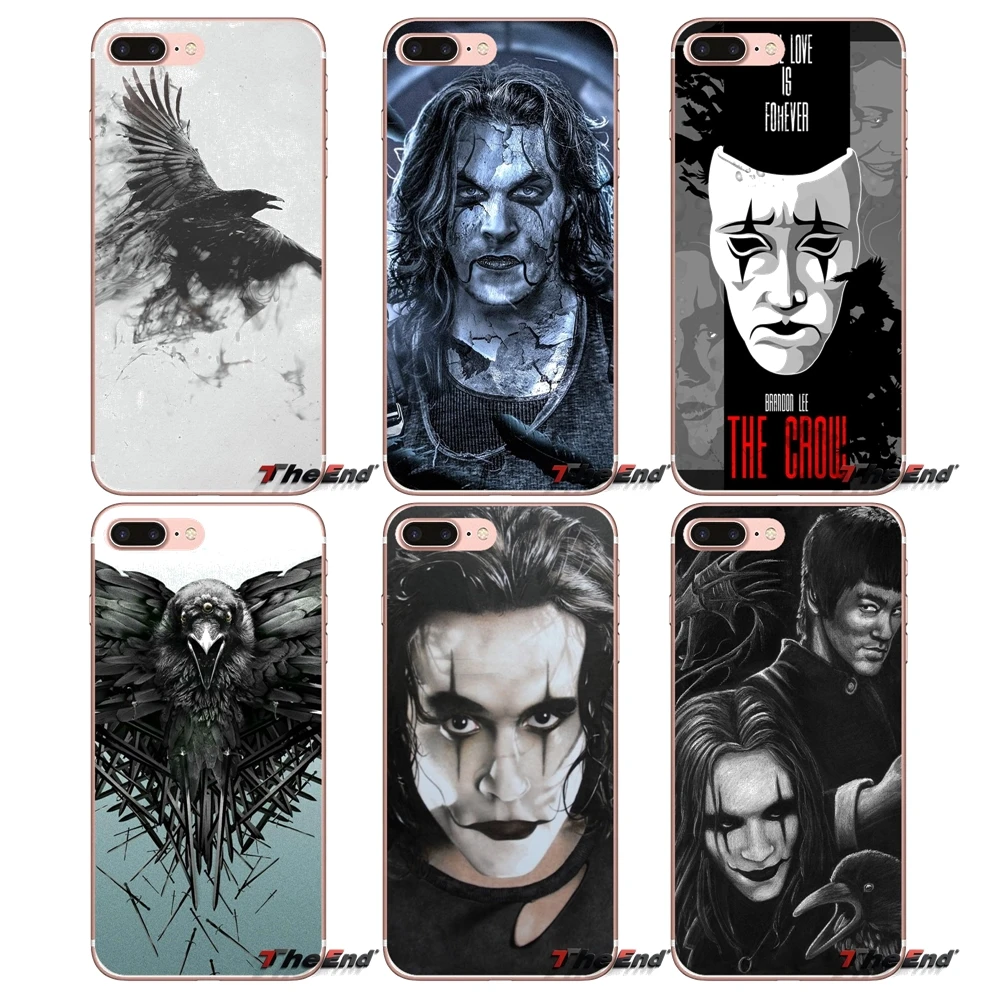 Аксессуары Чехлы для Samsung Galaxy S2 S3 S4 S5 MINI S6 S7 edge S8 S9 Plus Note 2 3 4 5 8 Coque Fundas Sexy Crow