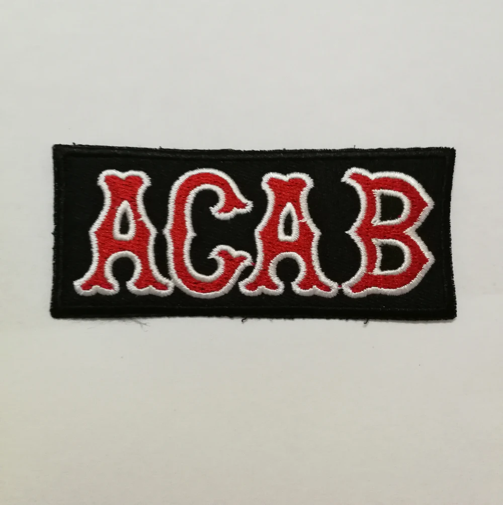 Индивидуальные моторы LIVE TO RIDE ACAB нашивки значки вышитые утюгом на байкерском