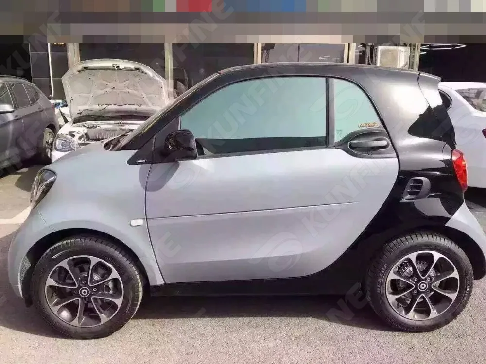 Автомобильный Стайлинг Обёрточная бумага цемента серый автомобиль виниловая