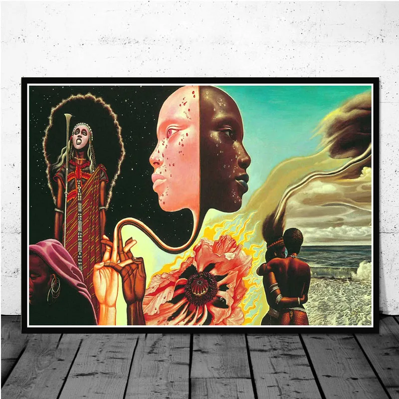 Posters and Prints Miles Davis Poster Kind Of Blue Jazz Music Album Poster Wall Art Picture Canvas Painting for Room Home Decor - Цвет: 0018