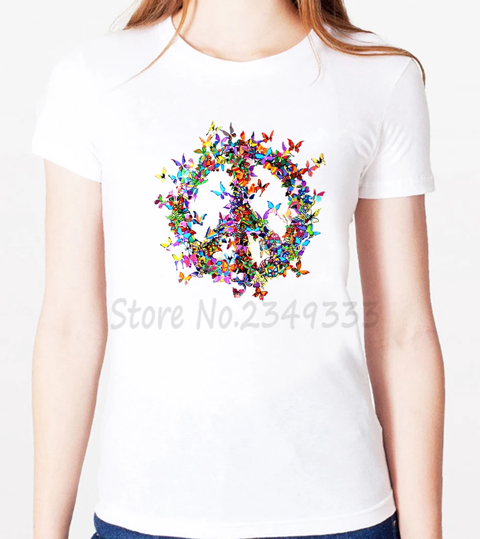 

Футболка женская с принтом бабочки SH-26, Повседневная Свободная смешная рубашка из модала, топ для леди