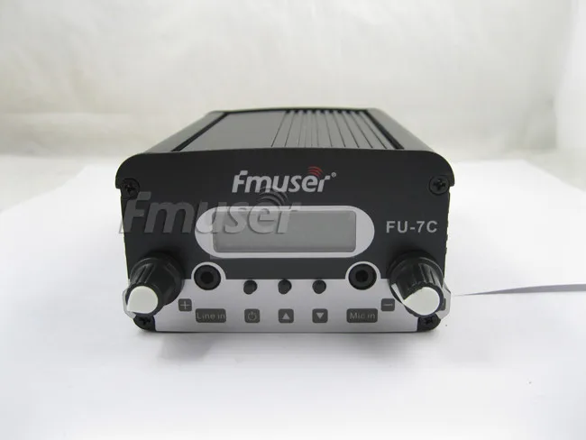FMUSER FU 7C 7W FM передатчик низкой мощности оптом трансмиттер для небольшой