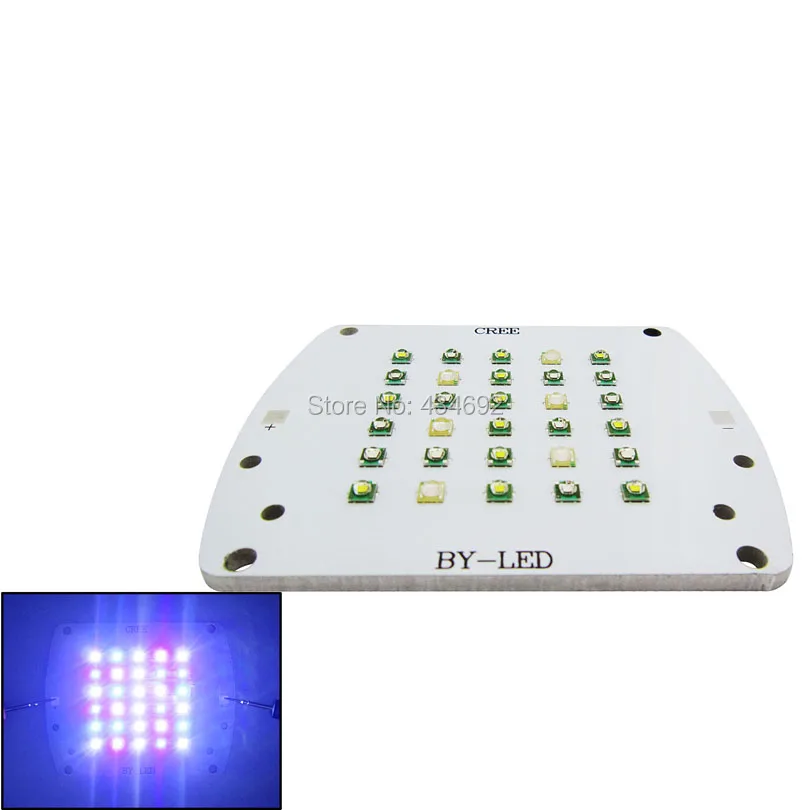 Cree XPE XP E Королевский синий сине белые + Epileds УФ фиолетовый Led излучатель 30 33V 1000 1800mA