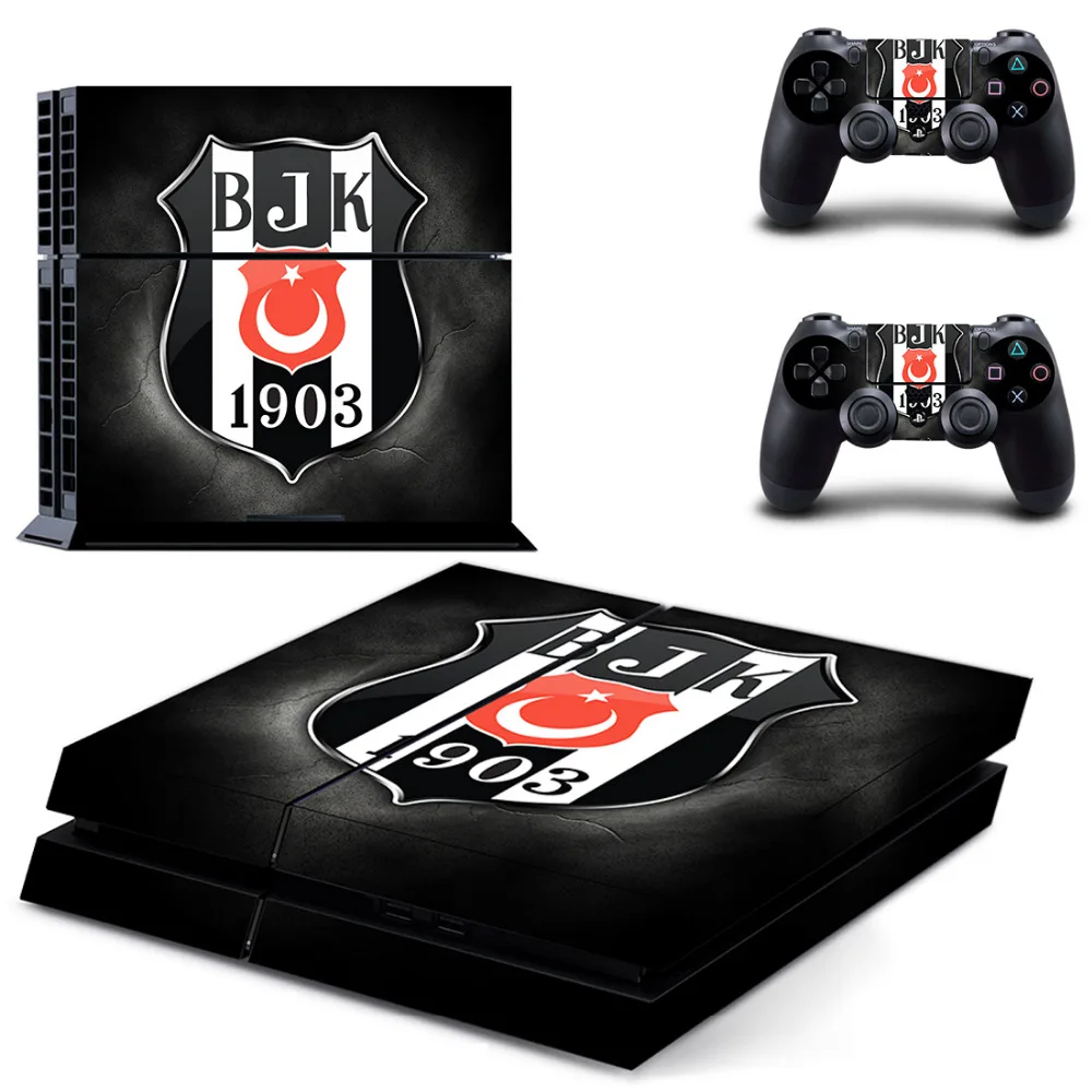 Наклейка для футбольной команды Турция Besiktas BJK PS4 консоли Sony PlayStation 4 и 2