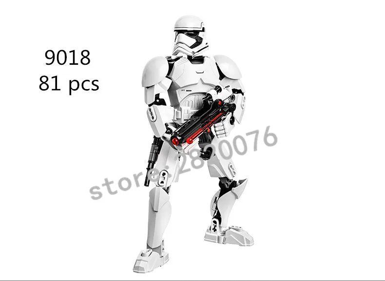 Decool серия Звездные войны Буря солдат клонированные солдатики строительные блоки