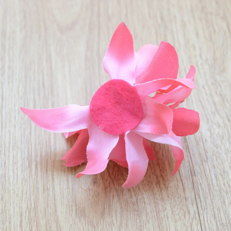 Искусственные цветы Три орхидеи хорошие шелковая ткань Моделирование Цветы