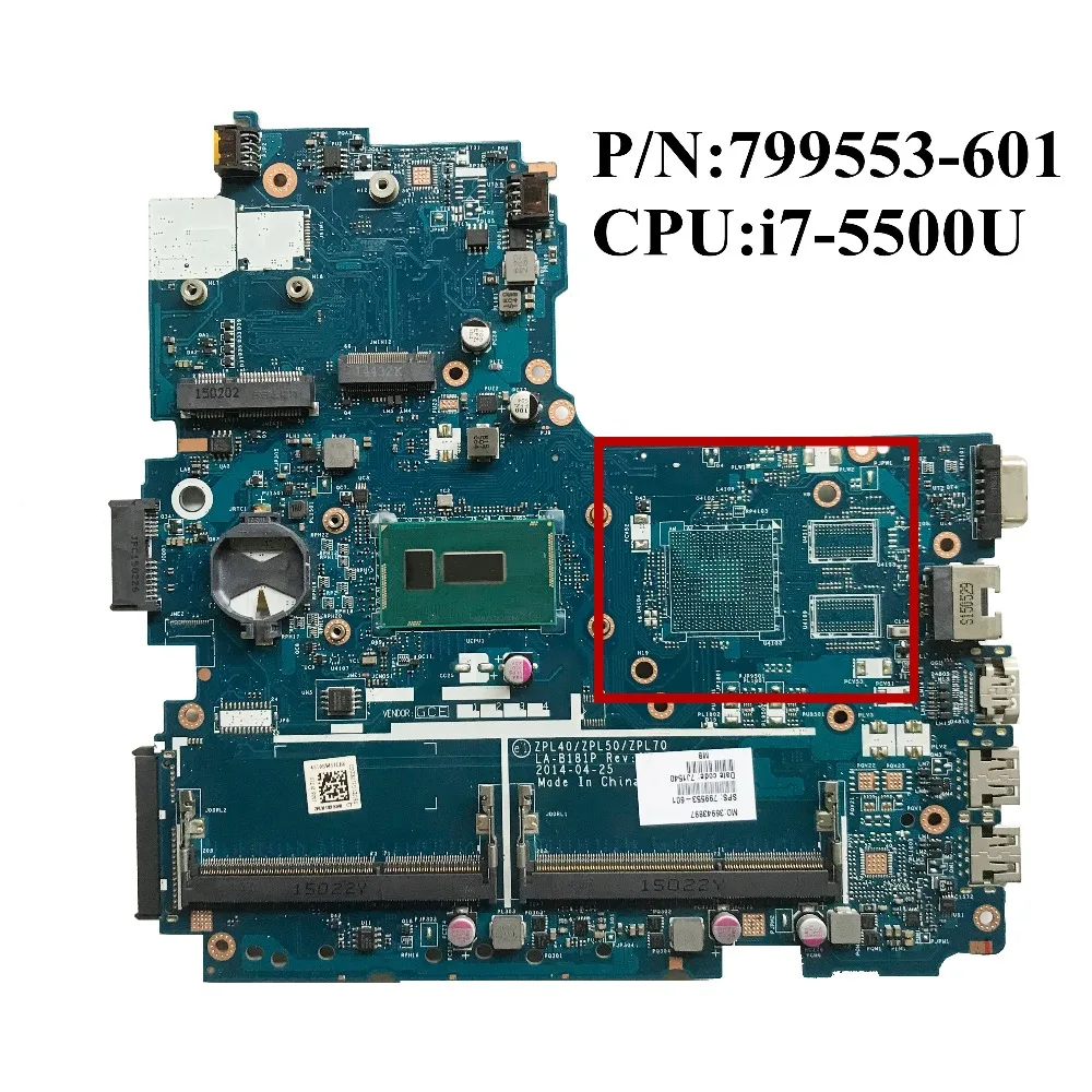 Отлично подходит для материнской платы ноутбука HP Probook 450 G2 материнская плата