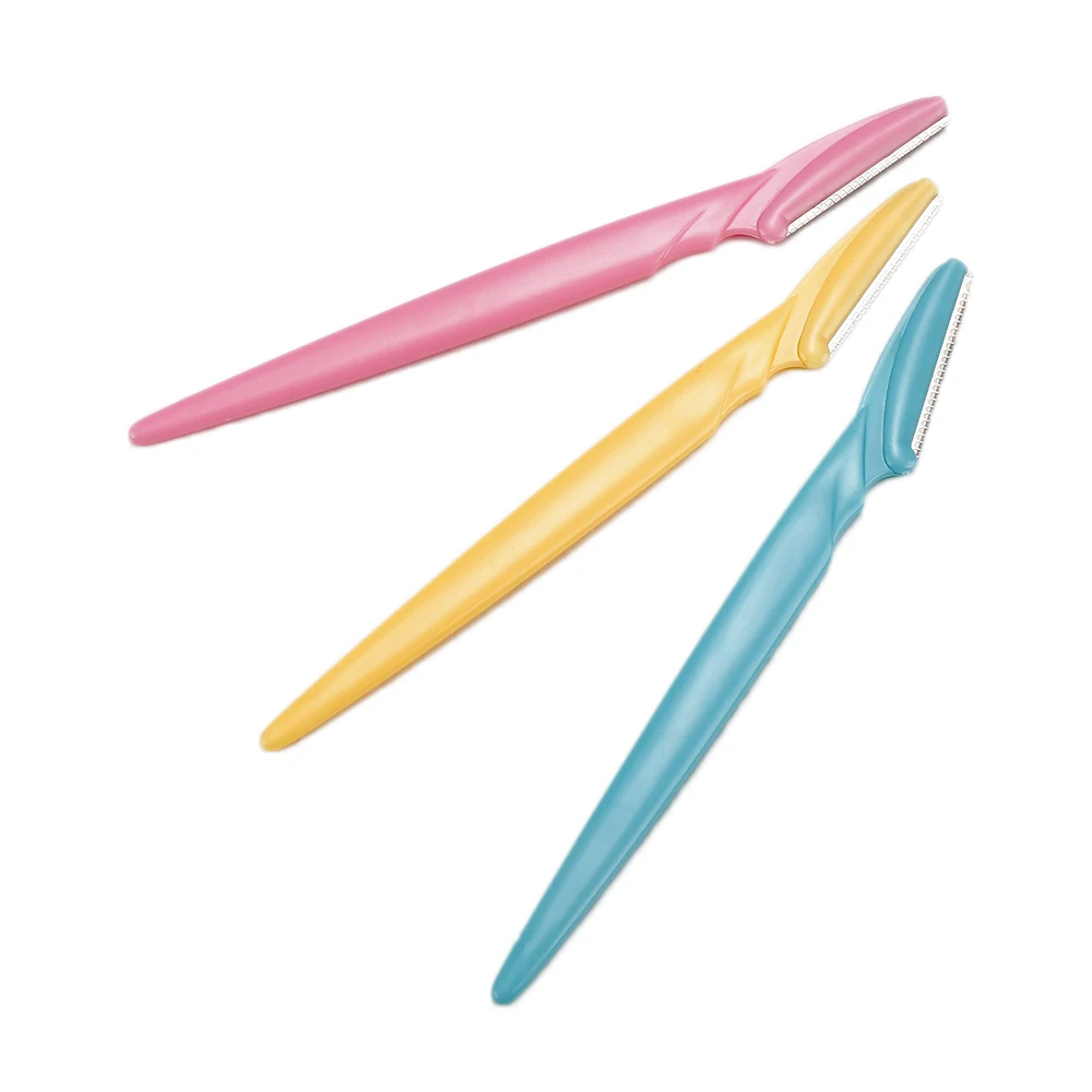 3 шт./компл. портативная Бритва для бровей средство удаления волос на лице триммер