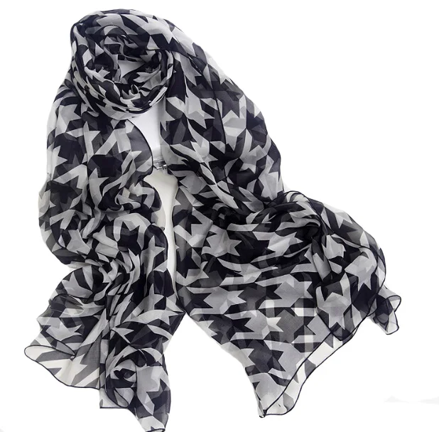 100% Шелковая квадратная мохеровая накидка шляпка реквизит женские шарфы модная